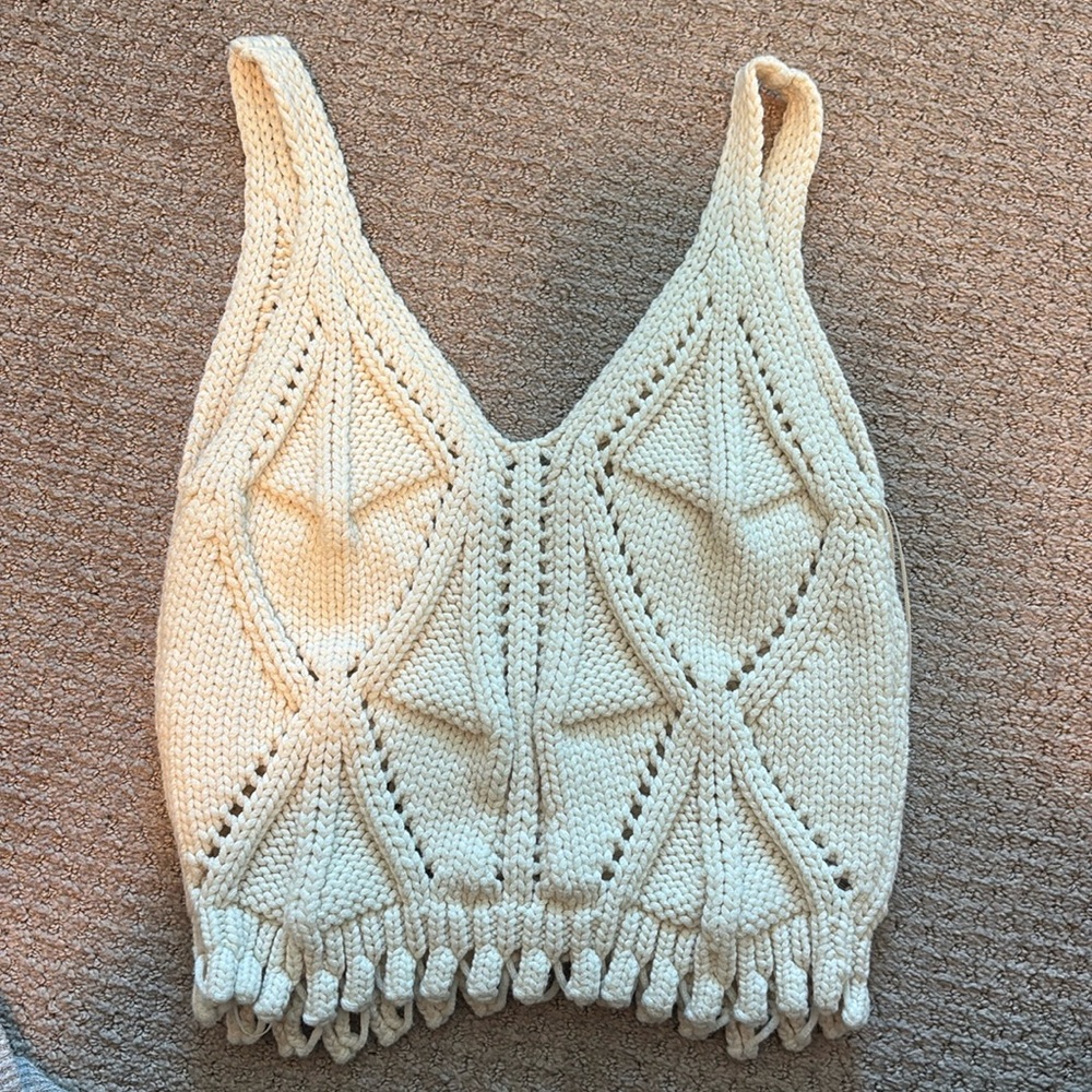 Abercrombie Crochet Tank
